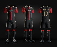 Uniformes de Fútbol Personalizados de Alta Calidad con Sublimación Completa, Conjuntos de Fútbol para Clubes, 100% Poliéster, Transpirables y Ligeros