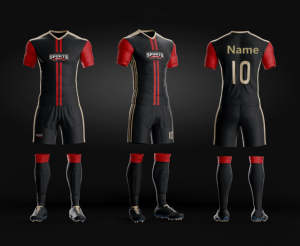 Maillots de football de haute qualité à sublimation complète, uniformes de club personnalisés, kits d'équipes de football, 100% polyester, respirant et léger - Product Image 3