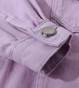 แจ็กเก็ตยีนส์สำหรับผู้ชาย, แจ็กเก็ตยีนส์สำหรับใส่ทำงานสไตล์วินเทจแจ็กเก็ตยีนส์อเนกประสงค์สำหรับผู้ชายผ้าฝ้าย - Product Image 2