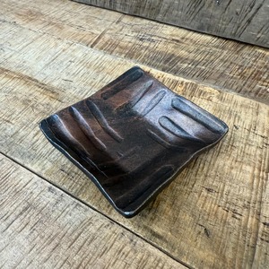 Plateau à bijoux minimaliste, plateau de décoration d'intérieur de luxe, article cadeau fait main, décoration d'intérieur durable, plateau en métal artisanal - Product Image 3