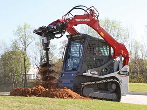 ขายรถตักตีนตะขาบ Takeuchi TL10V2 พร้อมกำลังยก 2522 ปอนด์ เครื่องยนต์ 74 แรงม้า และดีไซน์แขนยกแนวตั้ง - Product Image 4