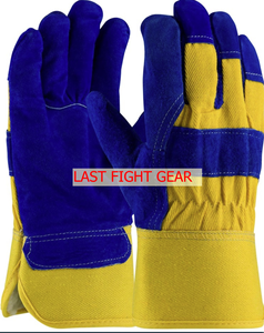 Gants de sécurité en cuir de vachette véritable de haute qualité, cuir véritable de première qualité - Product Image 3