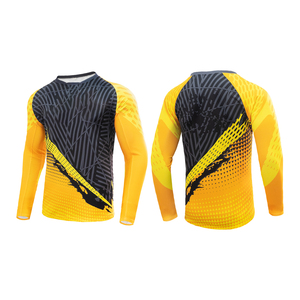 Ropa Deportiva de Carreras Transpirable de Alta Calidad, Manga Larga, Secado Rápido, Jersey de MX BMX MTB Elástico, Color y Logotipo Personalizados para Motocross - Product Image 2