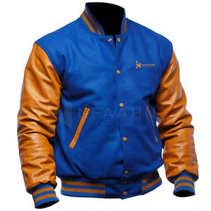 Elegant <b>Winter</b> Jacket Comfortable Fit Letterman Jackets Varsity Inspired Warm School <b>Coat</b> - Product Image 2