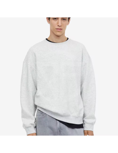 เสื้อแรชการ์ดผ้าฝ้าย100% ของผู้ชายเสื้อฟิตเนสแขนยาวระบายอากาศได้ดีดีไซน์ใหม่ - Product Image 1