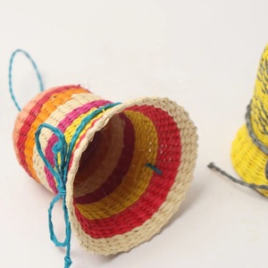 Campana de Navidad de algas marinas coloridas, adorno, Cascabel, campanas colgantes decoración del hogar Vietnam al por mayor - Product Image 3