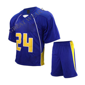 Maillots de crosse réversibles personnalisés 100% ensemble uniforme de crosse en polyester avec sublimation vêtements de volley-ball - Product Image 4