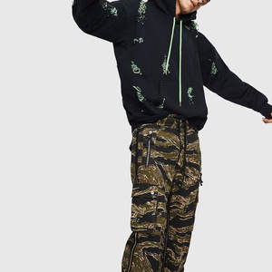 Fabricant en gros, prix bas, sweat-shirt à capuche pour homme, imprimé, manches longues, nouvel article, streetwear, sweat-shirt délavé pour homme - Product Image 5