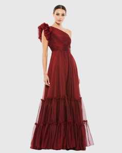 ชุดเดรสออกงานกลางคืนประดับด้วยลูกปัดของผู้หญิงชุดเดรสหรูหราแขนยาวเรียบเงาเรียบหรูสำหรับงานพรอมและปาร์ตี้ - Product Image 3