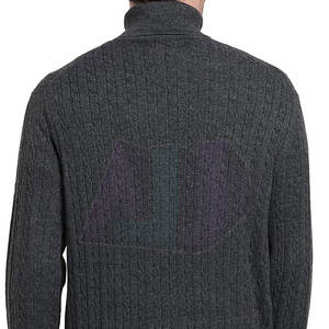 Pulls d'hiver pour hommes de haute qualité, doux, chauds, respirants, en tricot, avec logo sur le devant, pour un usage décontracté, au bureau et pour les activités de plein air - Product Image 6
