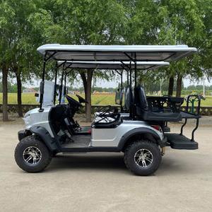 Mejor Oferta para Vehículo Turístico de 24V, 7-8 Asientos, 4KW, Carro de Golf Eléctrico Todoterreno, Listo para Enviar, con Panel Solar para Generación de Energía - Product Image 2