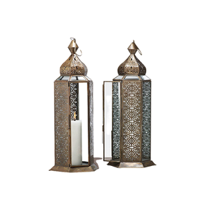 Farol Colgante de Hierro Galvanizado de Diseño Innovador, Tamaño y Forma Personalizados, Decoración Hecha a Mano para el Hogar, de la India - Product Image 6