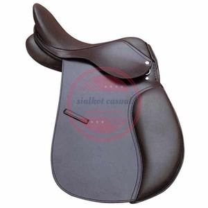 Sillín de caballo de cuero genuino sillines de caballo producto ecuestre de alta calidad - Product Image 6