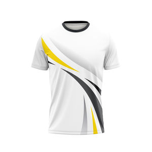 Custom Oem Casual Mens 100% Poliéster Jersey Camisetas Sublimación Diseño de impresión - Product Image 1
