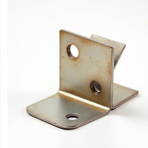 Wide Angle Bracket 60x60x60mm Raw Steel Yellow Galvanized GAH 40-Piece Storage Holders & <b>Racks</b> - Product Image 2