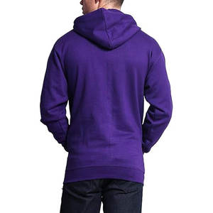 Sweat à capuche épais Pull Over 500gsm Différentes couleurs Heavy Winter OEM Print Embroidery Premium Heavyweight Hoodie Sweatshirt - Product Image 3