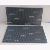 Grille de haut-parleur pas chère, plaque en métal perforé, maille métallique perforée pour haut-parleur passif à ligne acoustique 3 voies haute performance 2*10''