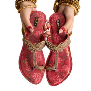 รองเท้ากำมะหยี่ขนยาวสำหรับผู้หญิงรองเท้าหนังธรรมชาติกันลื่น - Product Image 1