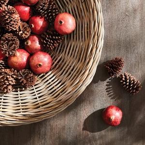 Cesta de ratán para guardar injertos de frutas en la mesa, cesta de almacenamiento hecha a mano, venta al por mayor, ecológica, hecha en Vietnam - Product Image 3