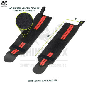 Gran oferta, muñequeras deportivas personalizadas, certificado de levantamiento de pesas, entrenamiento ajustable, muñequeras deportivas de verano, soporte al por mayor - Product Image 5