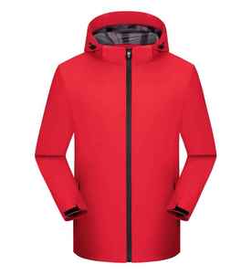 Vestes d'hiver pour hommes avec logo personnalisé Sports de plein air Coupe-vent Chaud Résistant à l'eau Randonnée légère Doublure en maille Vêtements de pêche UPF 50 Nylon - Product Image 3