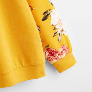 สเวตเชิ้ตแฟชั่นแขนยาวเข้ารูปสำหรับผู้หญิงเสื้อกันหนาวผู้หญิงสไตล์ใหม่ - Product Image 4