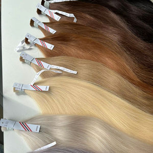 Extensiones de Cabello Vietnamita Virgen al 100%, Sin Procesar, de Doble Trama, de la Mejor Calidad, Puntas de Cabello Súper Doblemente Tramadas - Product Image 3