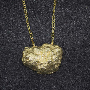 Collar Druzy dorado al por mayor con cadena chapada en oro Accesorio elegante y lujoso - Product Image 4