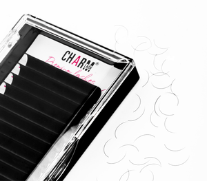 CharmLash extensions de cils russes personnalisées en gros Plateaux de cils en vison de velours écologiques avec boucles personnalisées Emballage OEM - Product Image 1