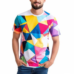 Camiseta de sublimación profesional para cuerpo atlético de corte ajustado con brazos cortos elásticos de 4 vías Impresión de logotipo personalizado - Product Image 4