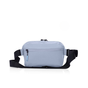 Sac banane unisexe de sport et de voyage, ceinture réglable, fermeture éclair, sac de taille, logo personnalisé, polyester imperméable, design simple – Vente chaude - Product Image 4