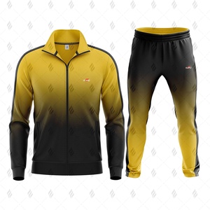Chándales Casuales de Alta Calidad para Hombre, de Poliéster/Algodón, Cortavientos, con Logotipo Personalizado, Impresión Ligera de Secado Rápido, Ropa Deportiva - Product Image 1