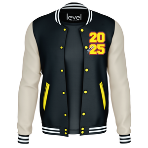 แจ็คเก็ตเบสบอลว่างเปล่าแขนยาวสำหรับผู้ชายเสื้อแจ็คเก็ตมหาวิทยาลัยโลโก้ตามสั่งฤดูใบไม้ร่วง - Product Image 1