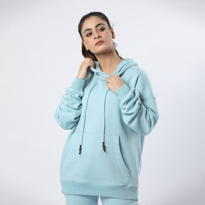 Cómodo chándal de invierno de algodón de alta calidad para mujer, conjunto de Jogger deportivo estampado con pantalones con capucha personalizados, recién llegado - Product Image 6