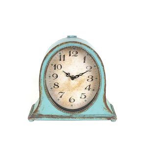 Hiện đại Aqua màu xanh sắt hải lý bảng đồng hồ treo tường cổ nhà văn phòng trang trí trong nhà đồng hồ bàn số lượng lớn Đồng hồ báo thức - Product Image 5