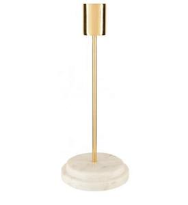 Bougeoir en marbre naturel et incassable, de forme personnalisée, éblouissant, centre de table de mariage Royal - Product Image 6