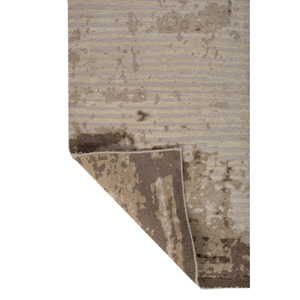 Alfombra de Lana y Seda Anudada a Mano Aprezo AIWS-3023, Color Marfil, Diseño Abstracto, para Sala de Estar, Rectangular, para Adolescentes, para Pasillo, Tipo Rompecabezas, para el Hogar - Product Image 5
