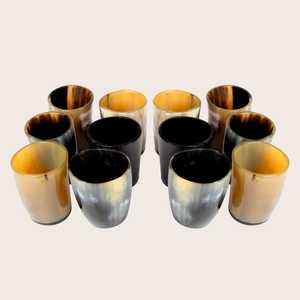 Chope en corne de buffle polie de qualité supérieure pour la bière et l'ale, artisanale, traditionnelle, pour les événements historiques et médiévaux - Product Image 6