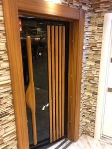 Portes de sécurité en acier pour l'extérieur de la maison, porte d'entrée principale pour maisons, porte moderne en stratifié découpée au laser - Product Image 6