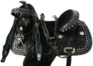 Meilleure vente American Smart Horse Western Saddle Produits d'équitation en cuir véritable Logo personnalisé Tailles personnalisées durables IN;34648 - Product Image 5