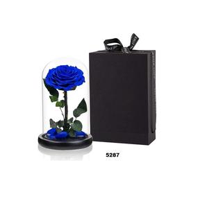 โดมกระจกใสพร้อมฐานไม้สีดำและไฟ LED สำหรับเก็บดอกไม้โดมพร้อมกล่อง - Product Image 5