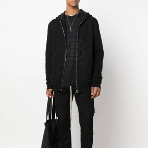 Nouveau design Sweats à capuche zippés à manches longues en coton et polyester pour la saison hivernale Col à capuche fabriqué au Pakistan Prix de gros - Product Image 2