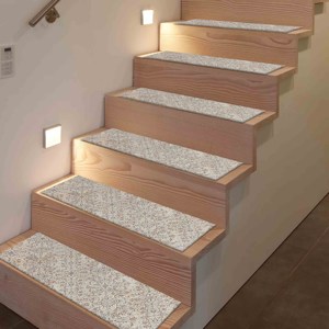 Alfombra beige moderna de estilo bohemio con estampado, tonos suaves, fácil de limpiar, lavable a máquina, alfombra de pasillo. - Product Image 4