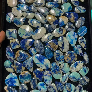 Top Quality Afghanite Cabochons Stunning Blue Gemstone <b>Healing</b> Making Jewellery Home Decor, Gift, - Product Image 1