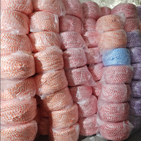 Vente en gros de fil de vadrouille en microfibres torsadé 100% polyester Dty 300d à forte absorption d'eau recyclé