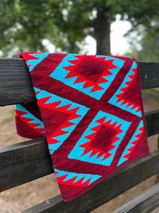 Western Show Horse Saddle Blanket Diseño de Nueva Zelanda Manta de sillín de lana hecha a mano Top Wool Saddle Pad Size - Product Image 2