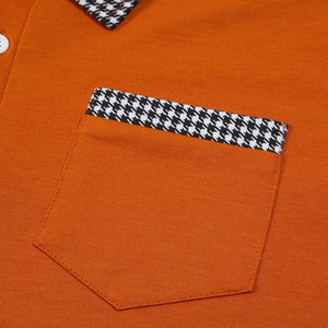 Polos informales con el mejor diseño para hombre, Jersey transpirable y cómodo de punto, estampado con patrón sólido, pantalones cortos de secado rápido de la más alta calidad - Product Image 5