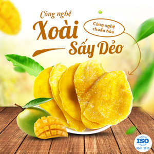 มะม่วงแห้ง: มะม่วงอบแห้ง-เก็บรสชาติเต็มของมะม่วงเพลิดเพลินได้ทุกที่ - Product Image 2