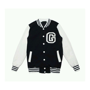 Veste d'hiver brodée en chenille à prix réduit OEM manches en cuir vestes d'université de baseball Letterman pour hommes - Product Image 5