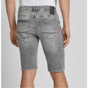 Wholesale Summer High Street Baggy <b>Jean</b> Shorts Custom Logo Premium Solid Color Denim Shorts for <b>Men</b> OEM Serviced - Product Image 4